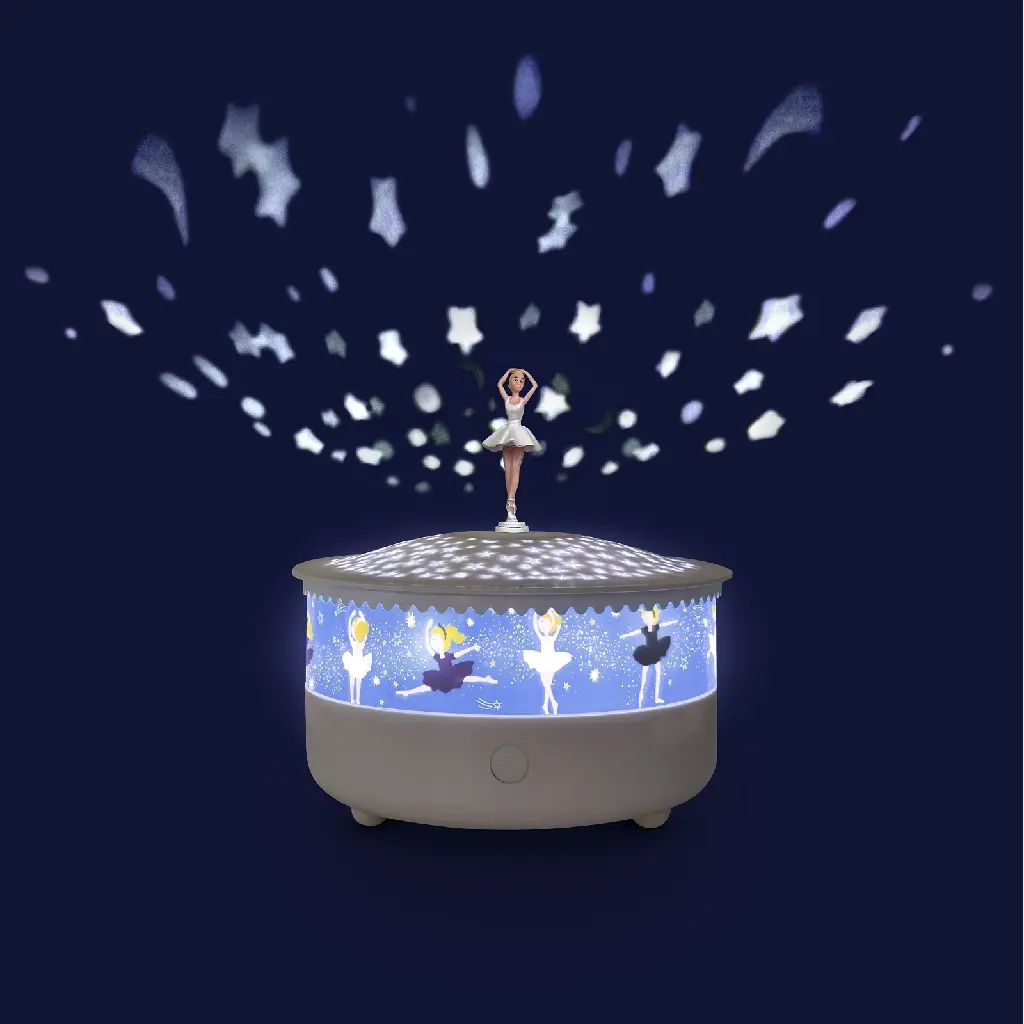 9011- projecteur d'étoiles musical ballerine-trousselier-1.webp