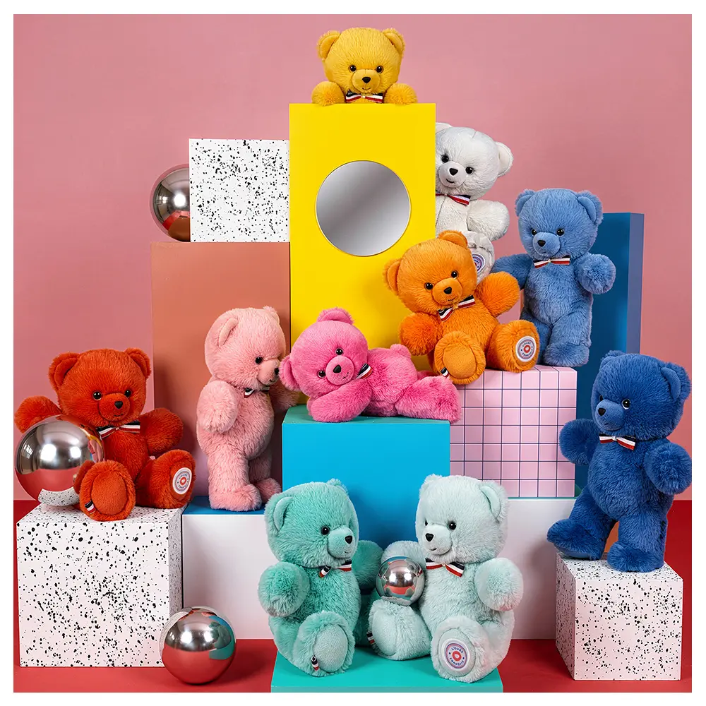 FR8066-Le NOUNOURS Français 19cm – Hibiscus - L'ours français-6.webp