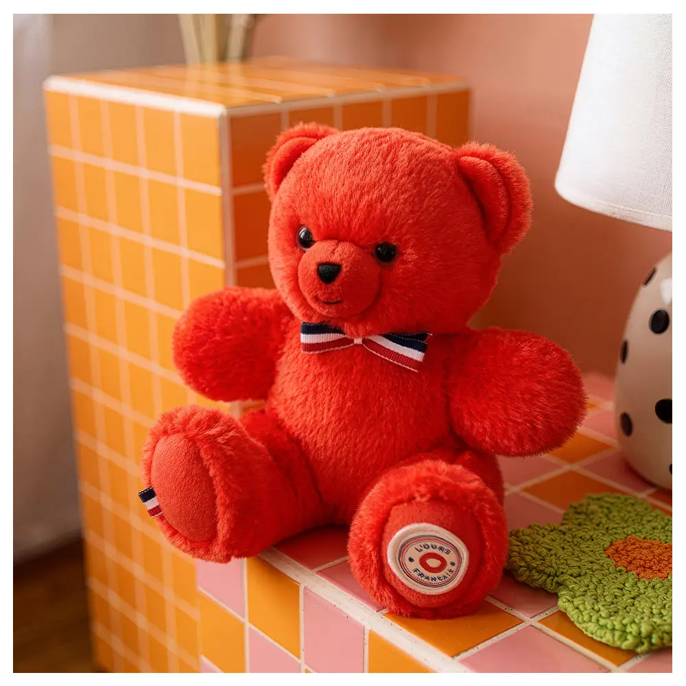 FR8066-Le NOUNOURS Français 19cm – Hibiscus - L'ours français-5.webp