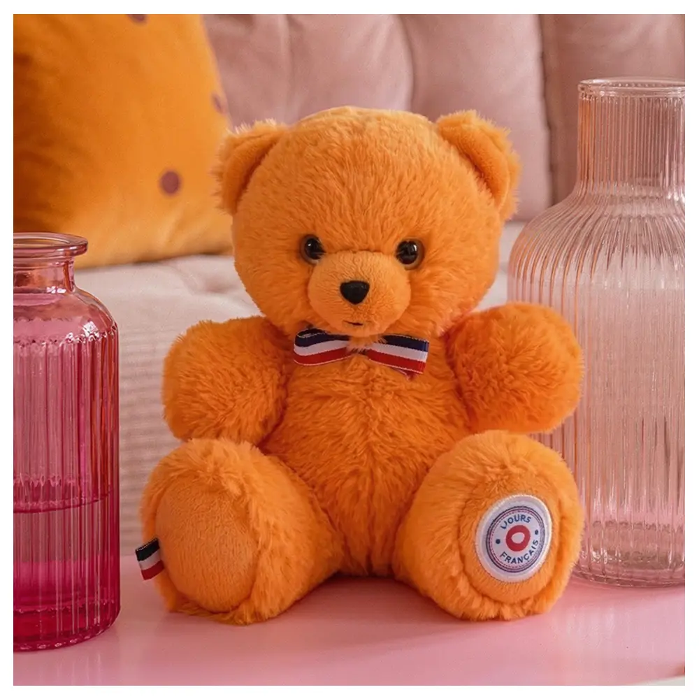 FR8068-Le NOUNOURS Français 19cm – Mandarine-l'ours français-4.webp