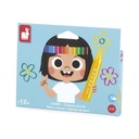12 crayons cire Jumbo +12 mois - Janod