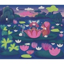 5 tableaux stickers en mousse a sabler et pailleter - Janod