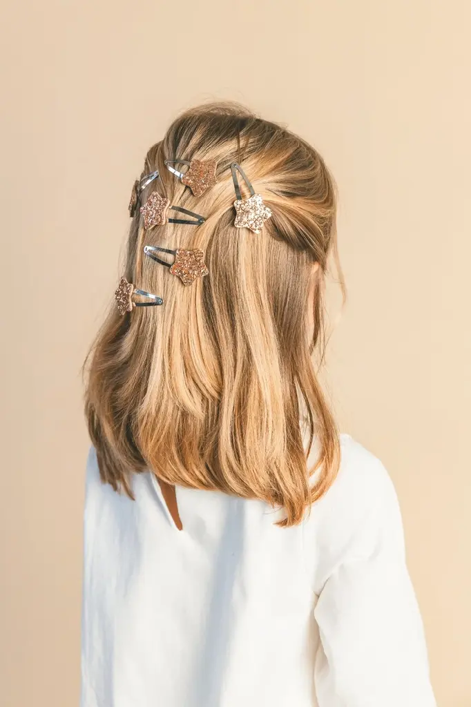 F_177-Barrettes Bubble star - Or (paire) - Luciole et petit pois-3.webp