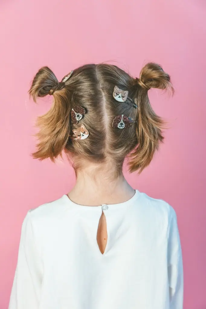 F_159-Barrettes Kitty le chat (paire) - Luciole et petit pois-1.webp