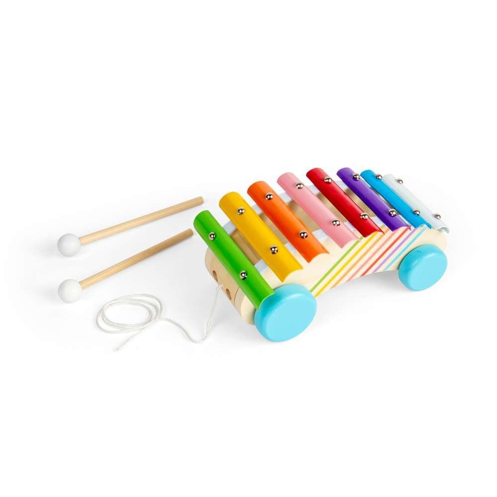 Xylophone à tirer en bois - Bigjigs