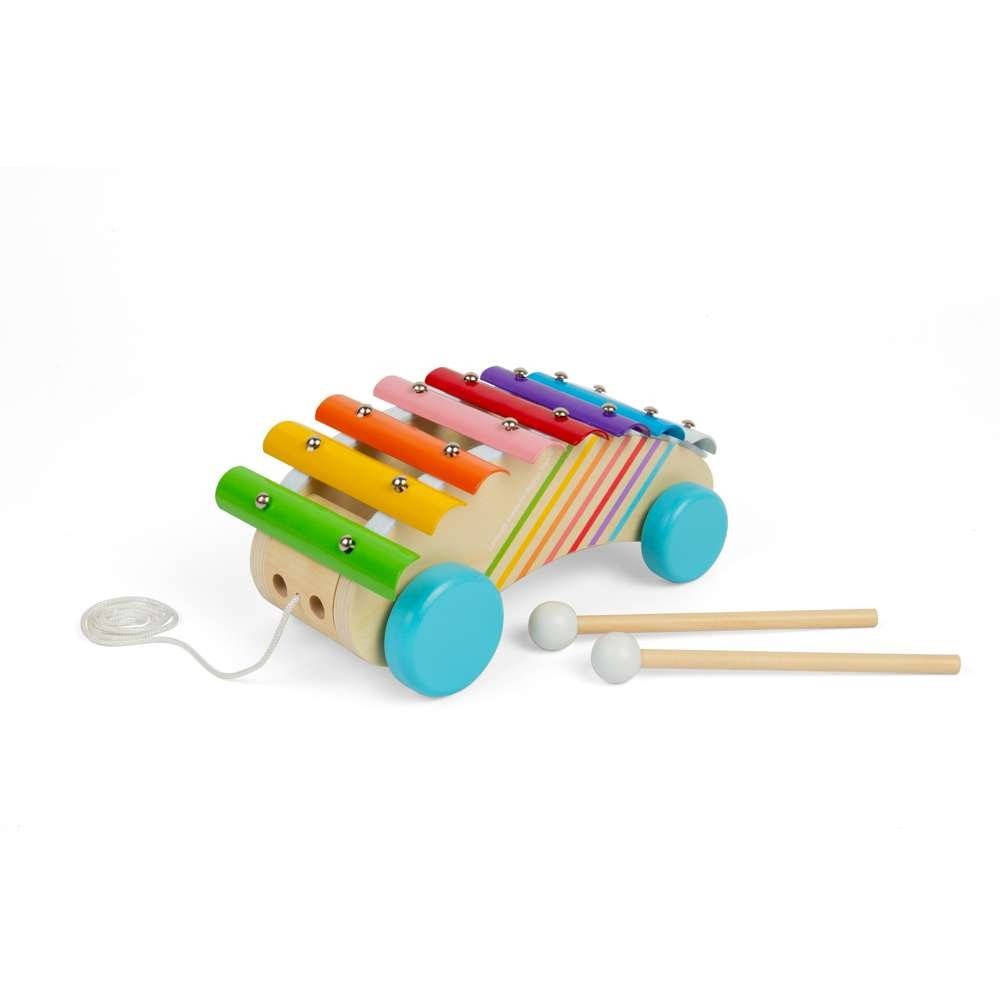 Xylophone à tirer en bois - Bigjigs