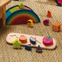 Puzzle encastrements éviolutifs Fruits en bois - Vilac