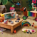 Puzzle encastrements éviolutifs Fruits en bois - Vilac