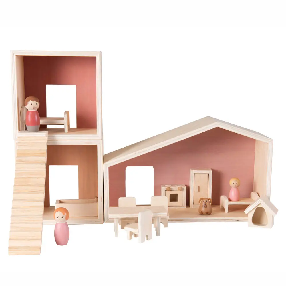 511129-Maison de poupée en bois - Egmont Toys.webp