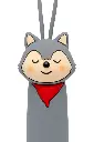 LLFLAWOL-Lampe torche en silicone Loup - Little L-1.webp