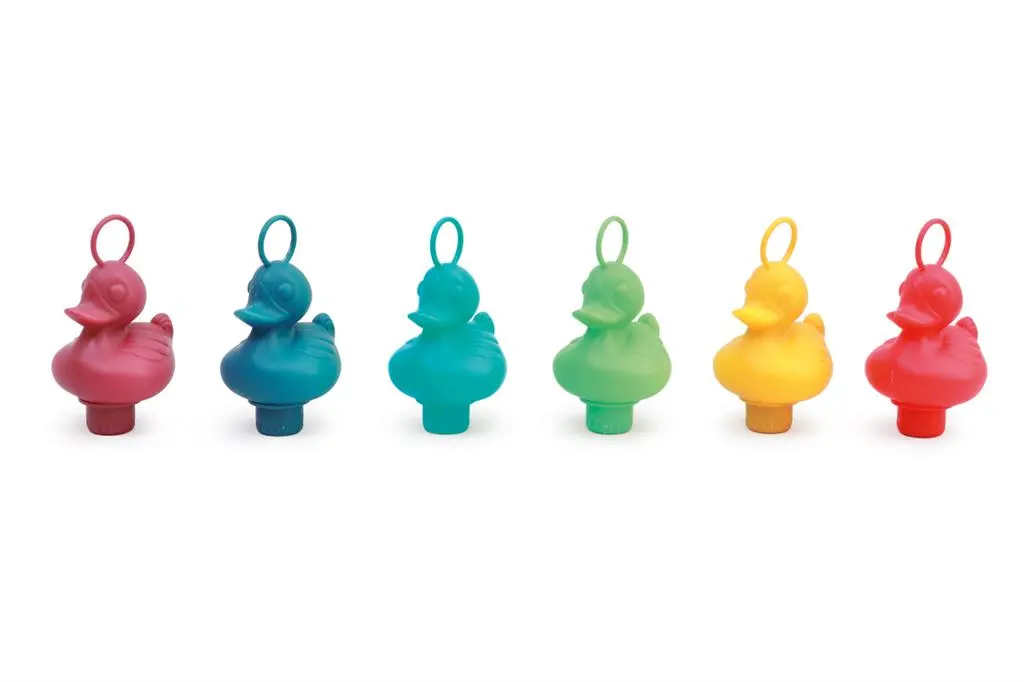 6182037-Set de 6 Canards de Pêches - Récif de Corail-scratch3.webp