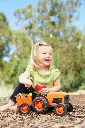 3901042-tracteur orange-green toys-1.webp