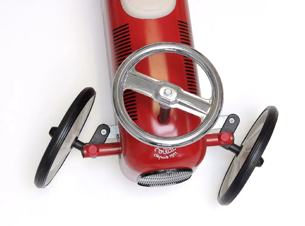 1049S-Jouets personnalisés - Porteur en métal, Vintage Rouge & Blanc crème-vilac-4.webp