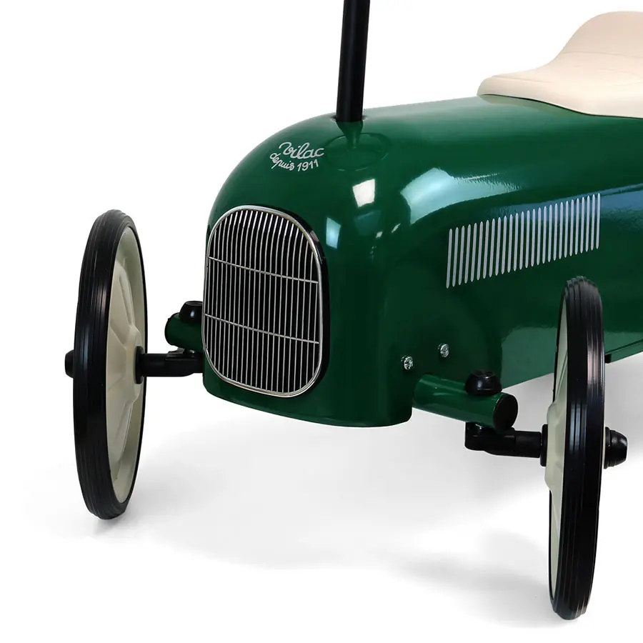 1055-Porteurs voitures métal - Porteur en métal, Vintage Vert British- vilac-7.webp