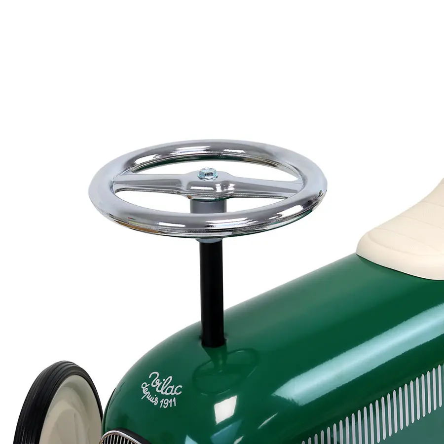 1055-Porteurs voitures métal - Porteur en métal, Vintage Vert British- vilac-6.webp