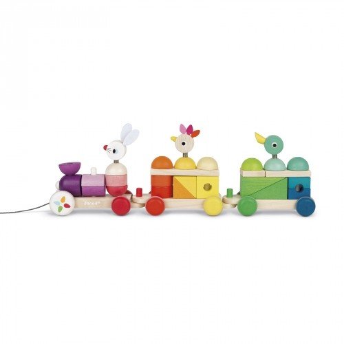 [J08202] Train Géant Multicolor Zigolos - Janod