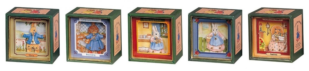 [S41810] Mini Dancing Musical Little Grey Rabbit - Trousselier