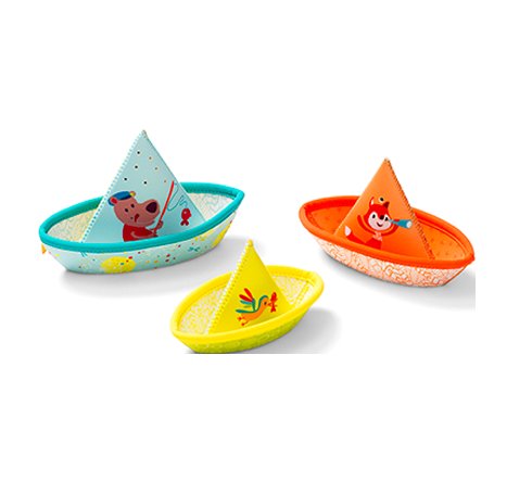 [86772] 3 Bateaux flottants - Lillipuciens