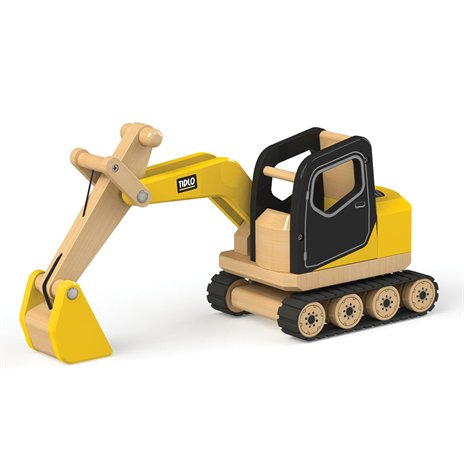 [T0415] Excavateur en bois - Tidlo