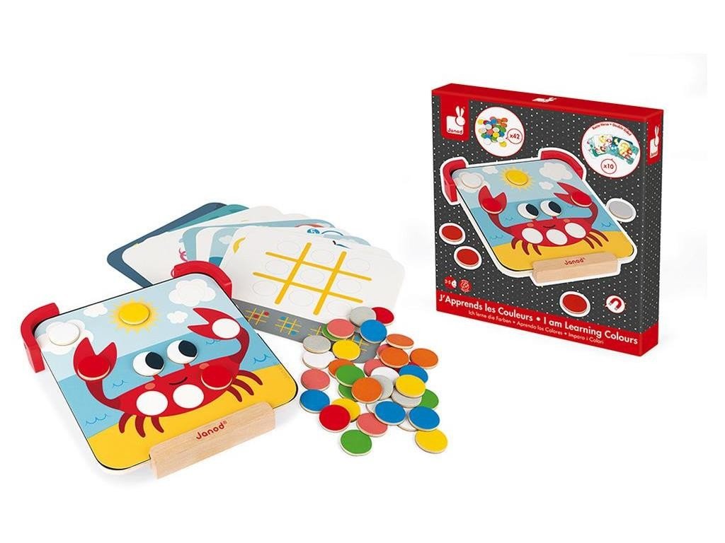 [J05321] Puzzle J'apprends les couleurs - Janod