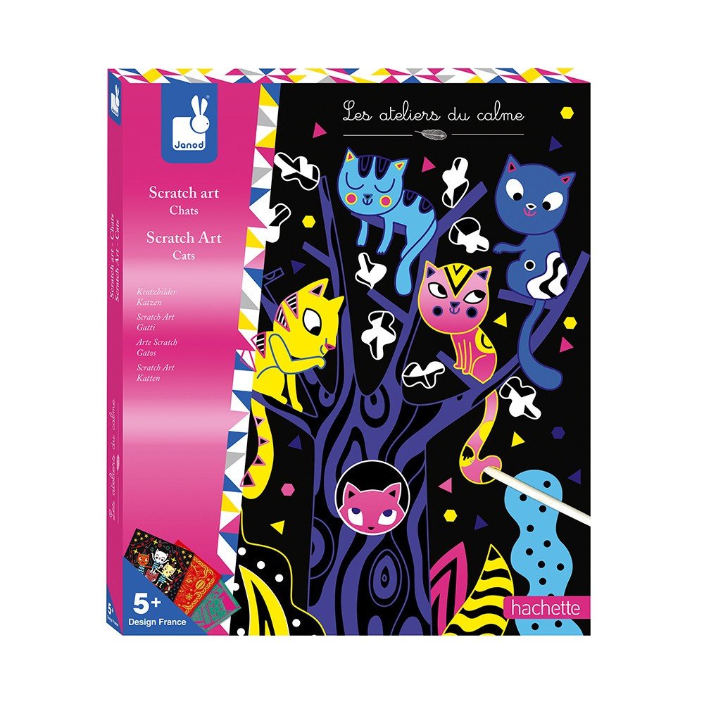 [J07894] Scratch art chats - Janod