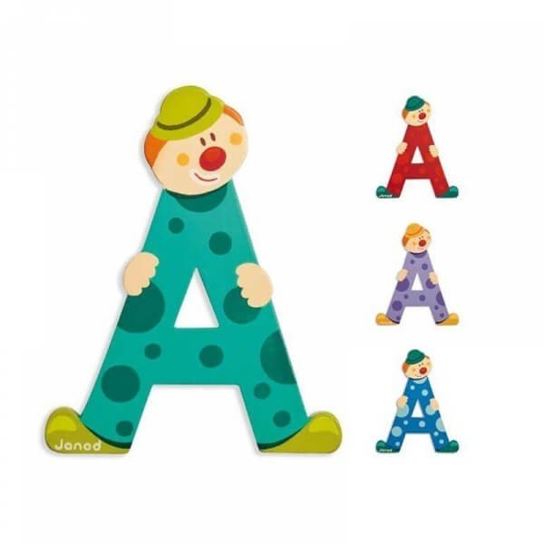 [J04542] Lettre Clown A - Janod