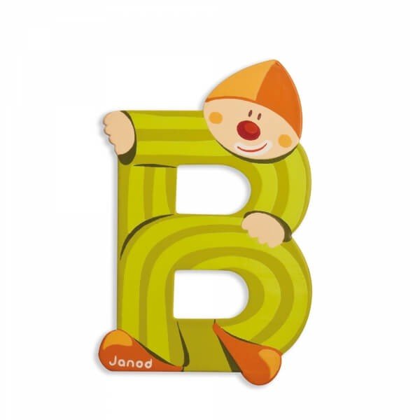 [J04543] Lettre Clown B - Janod