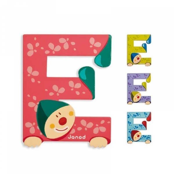 [J04546] Lettre Clown E - Janod