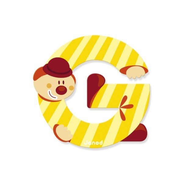 [J04548] Lettre Clown G - Janod