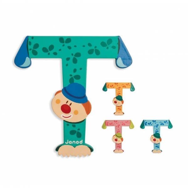 [J04561] Lettre Clown T - Janod