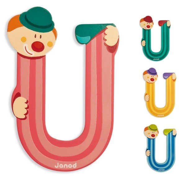 [J04562] Lettre Clown U - Janod