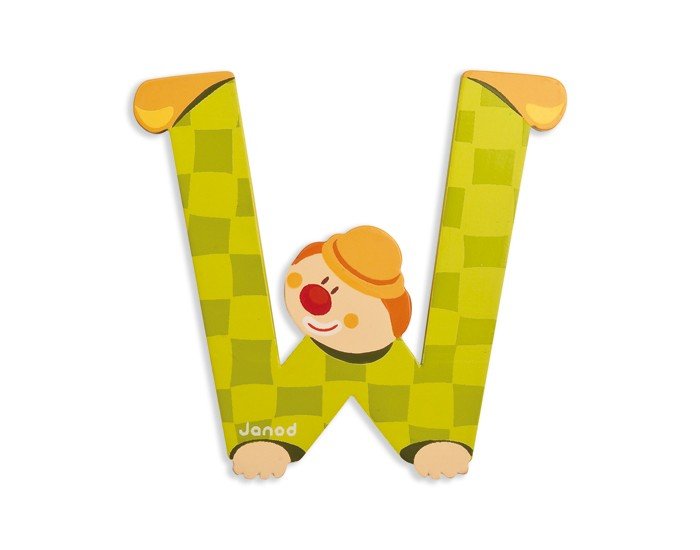 [J04564] Lettre Clown W - Janod