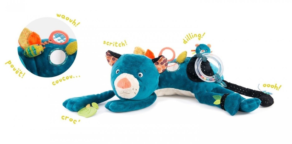 [668077] Grande panthère Zimba d'activités - Dans la Jungle - Moulin Roty