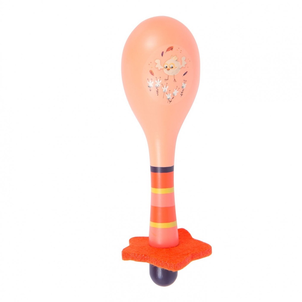 [668410] Maracas rose - Dans la Jungle - Moulin Roty