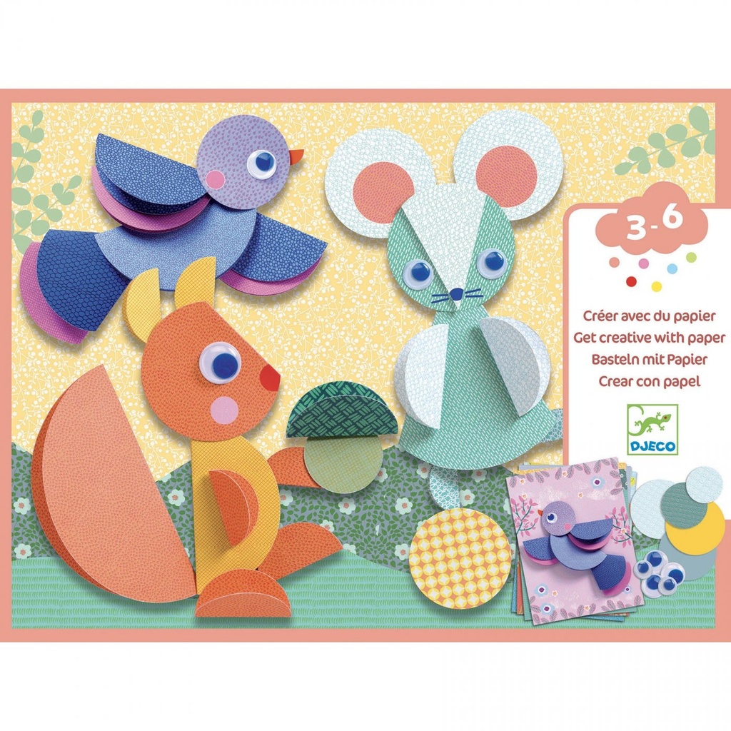 [DJ09056] Atelier collage Ronds et Ronds - Djeco