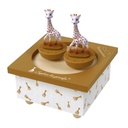 Boîte à musique Sophie la Girafe caramel : Trousselier