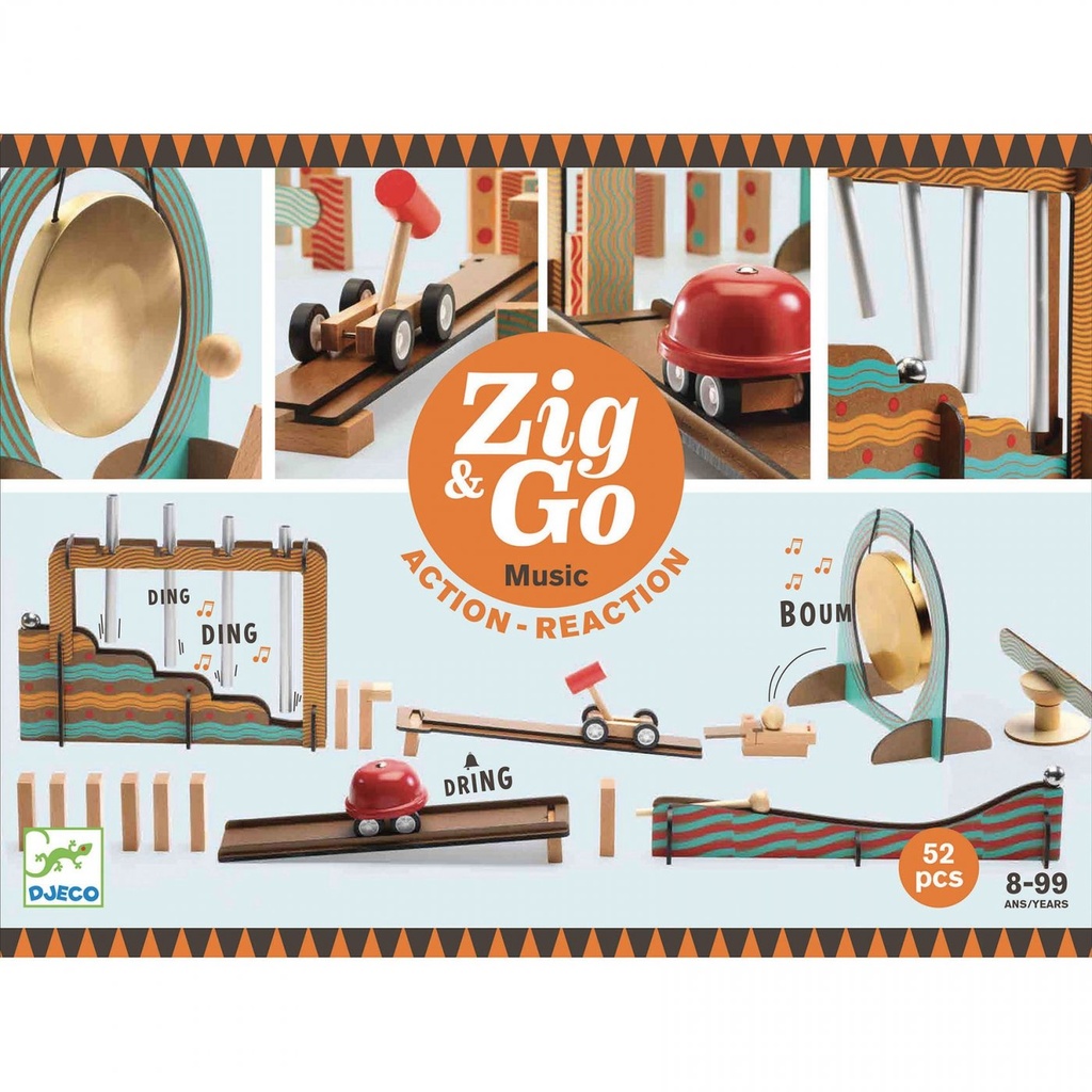 [DJ05645] Zig & Go : Music 52 pièces - Djeco