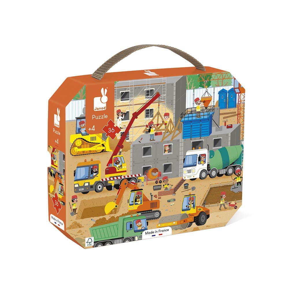 [J02604] Puzzle Chantier 36 pcs - Janod