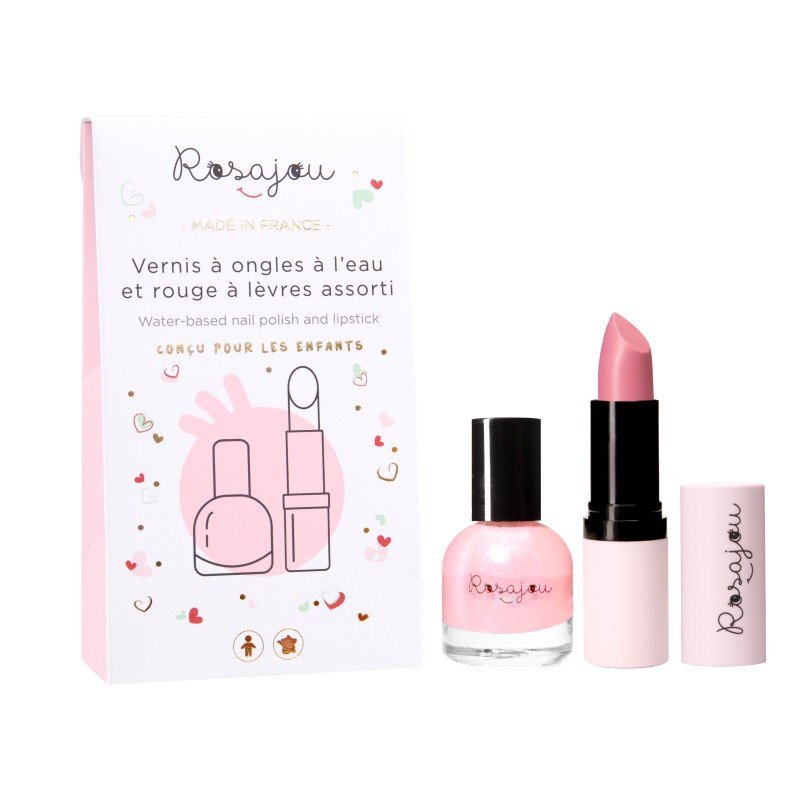[RDUO02B] Duo Ballerine Baume + Vernis - Rosajou