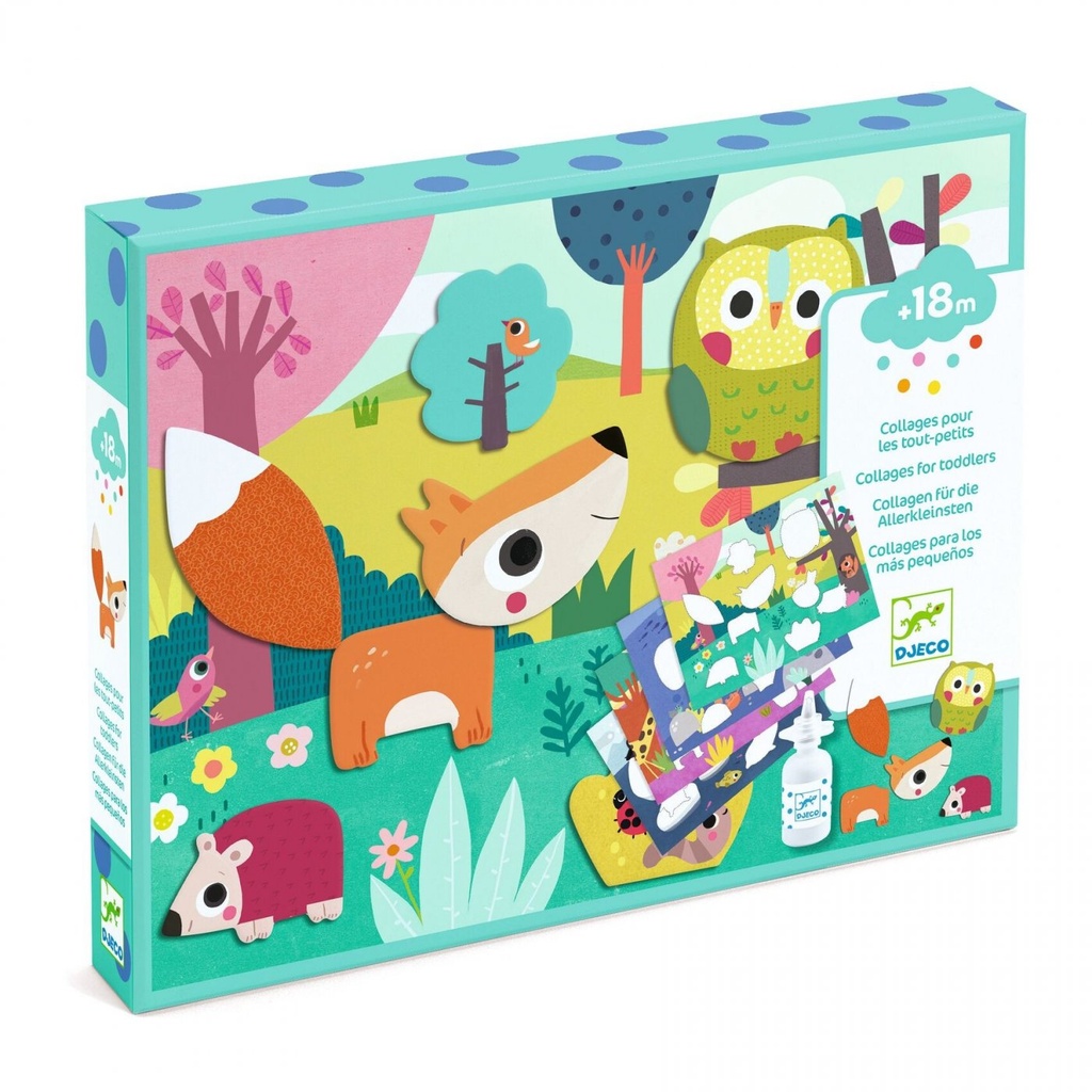 [DJ09874] Premiers Collages pour tout-petits - Djeco