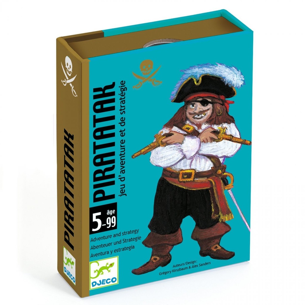 [DJ05113] Jeu de cartes d'aventure et de stratégie - Piratatak - Djeco