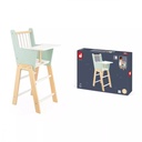Chaise Haute Zen en bois pour poupon - Janod