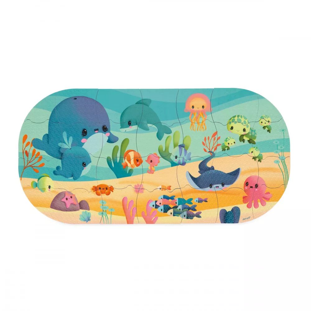 [J04727] Mon Puzzle de Bain Océan - Janod