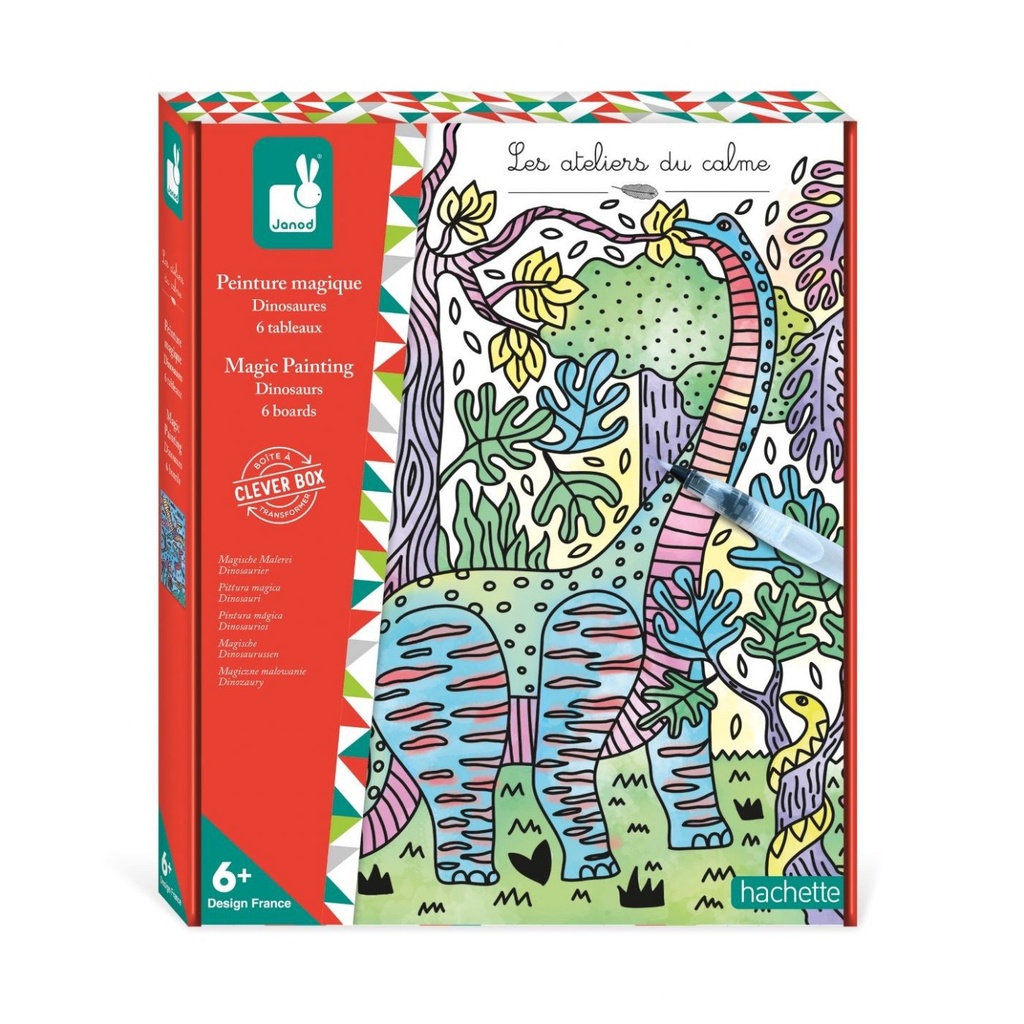 Peinture Magique Dinosaures - Janod