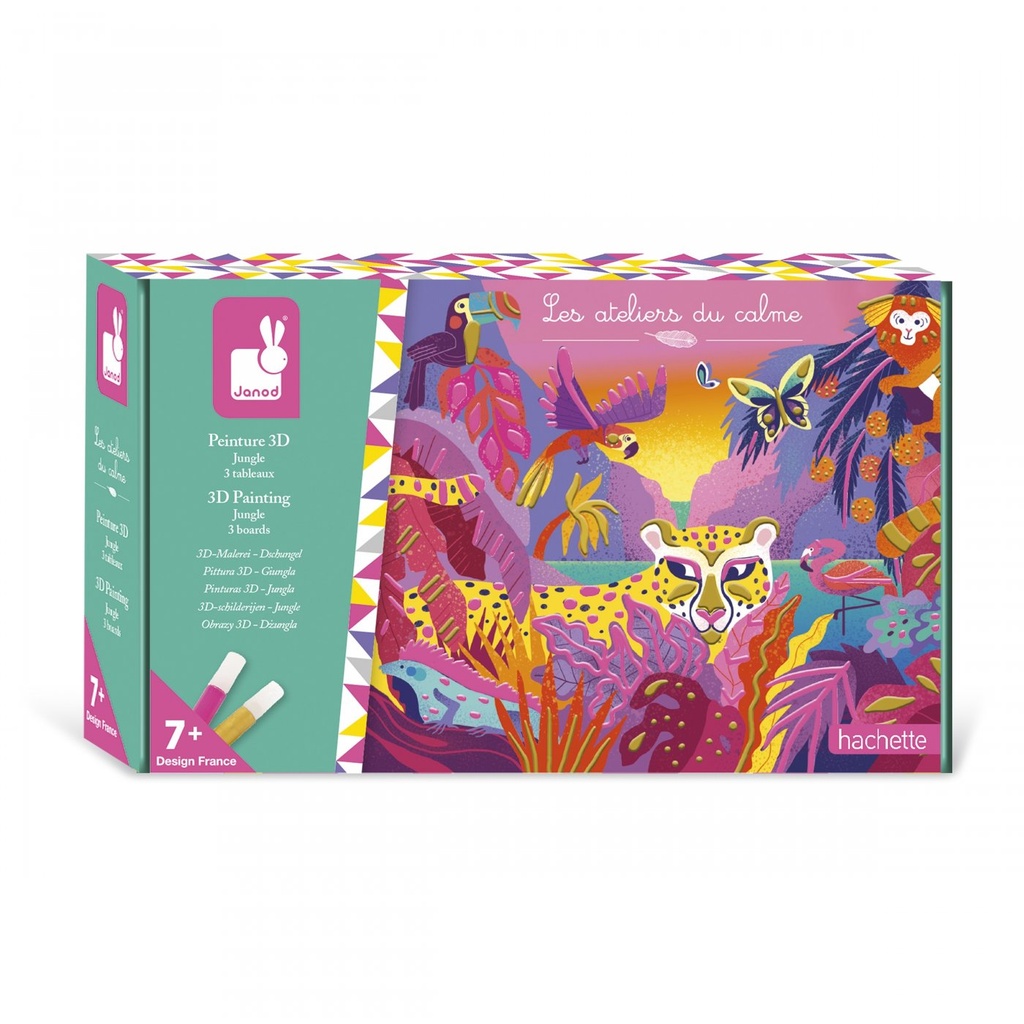 [J07950] Peinture 3D Jungle - Janod