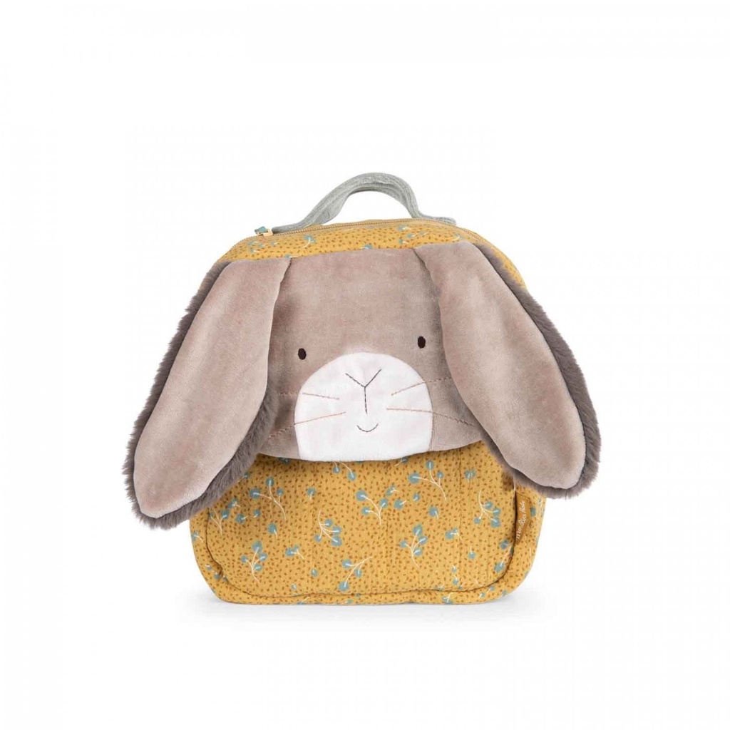 [678071] Sac à dos Lapin Trois Petits Lapins - Moulin Roty