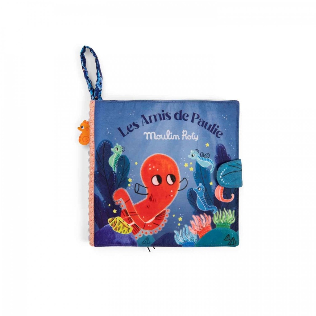 Livre tissu d'activités Les Aventures de Paulie - Moulin Roty