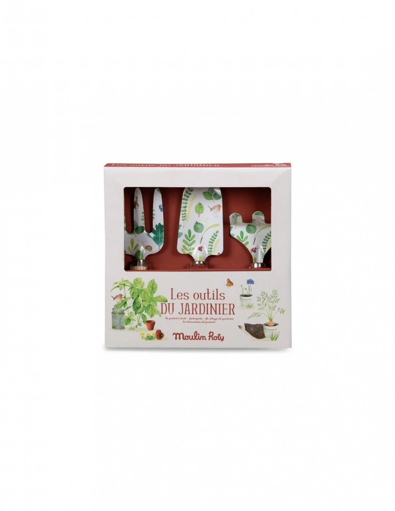 [712397] Set de 3 outils de jardinage - Le Jardin du Moulin - Moulin Roty