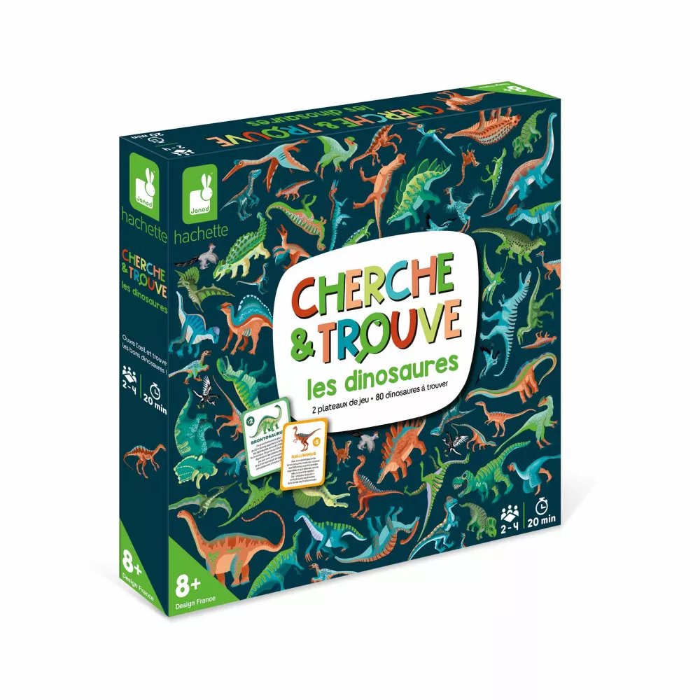 [J02477] Cherche et Trouve les Dinosaures - Janod