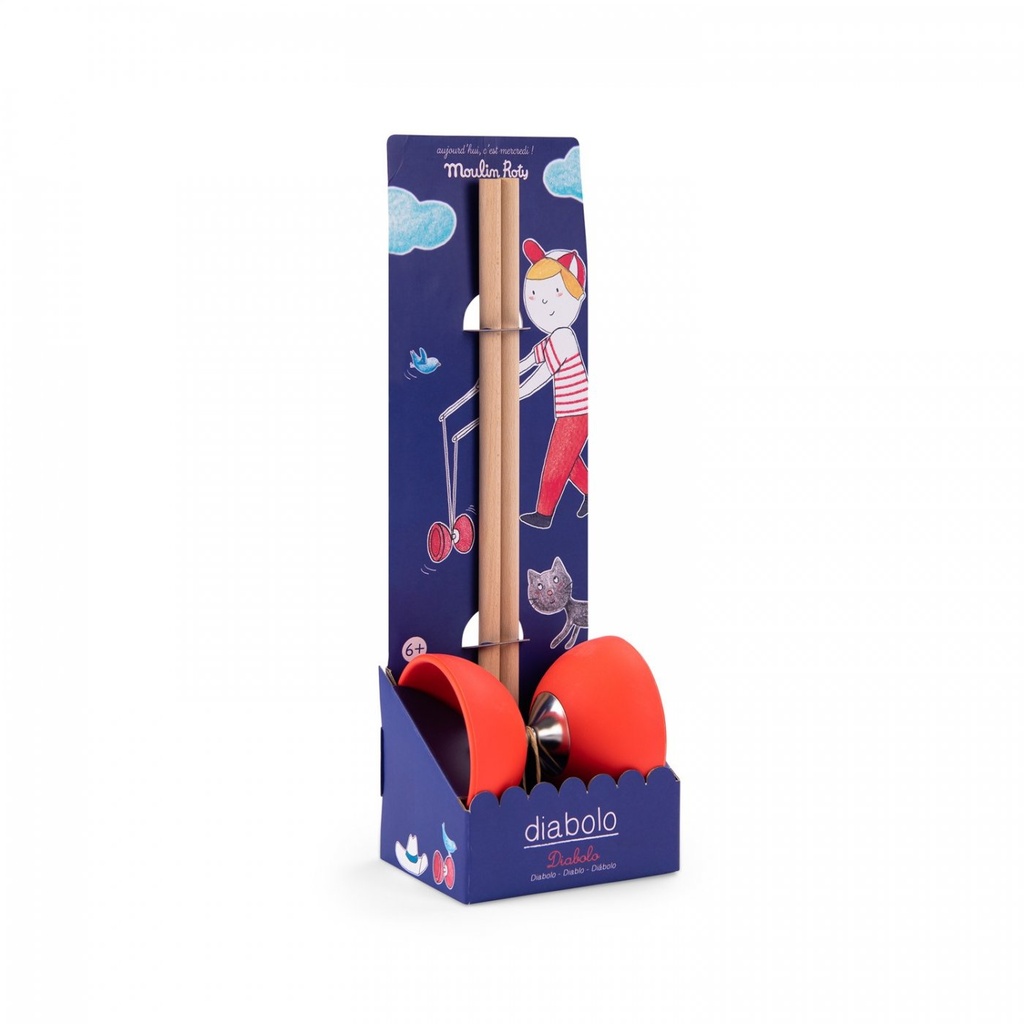 [713368] Diabolo Aujourd'hui c'est mercredi - Moulin Roty